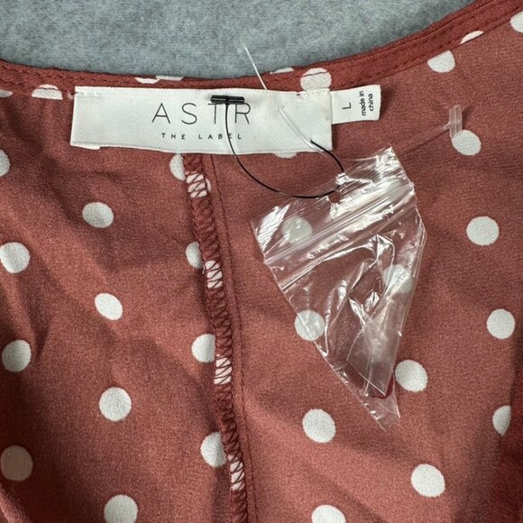 Long Sleeve Polka Dot Body Suit - Picture 3 of 11